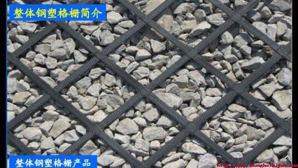 钢塑土工格栅