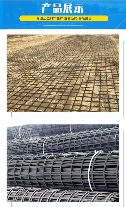 维盛钢塑材质 桥台挡墙护坡抗裂工程 凸结点型gsz钢塑土工格栅