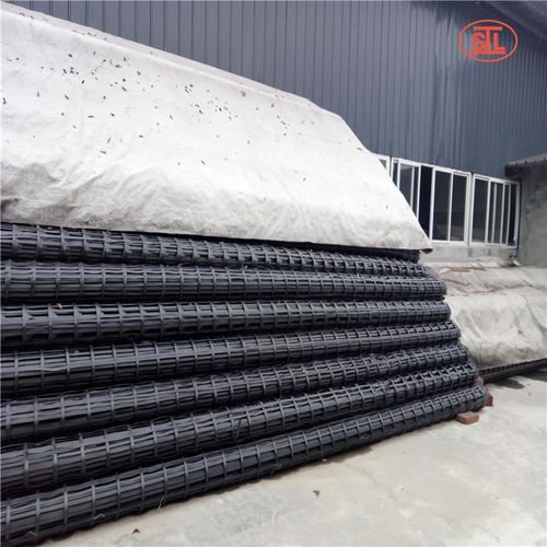 厂家现货土工格栅 150kn钢塑土工格栅 建筑加筋钢塑双向格栅